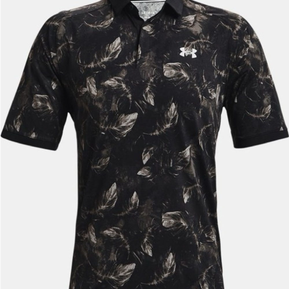 Under Armour Men's Black ISO-Chill Polo Shirt